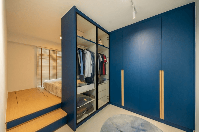 卧室装修设计的6个现代衣柜设计，时尚实用的创意!