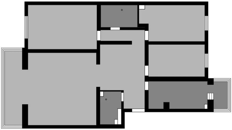 三室两厅现代设计风格