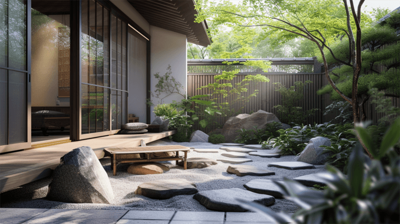 日式庭院：打造静谧悠然的阳台装修攻略，享受禅意生活
