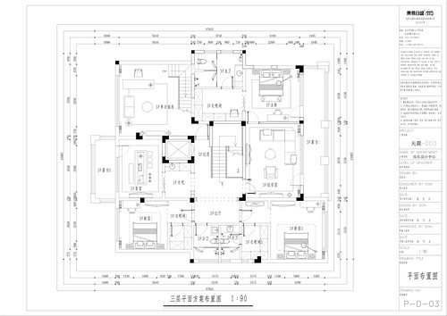 英伦世家500平米新中式风格别墅装修效果图装修设计理念