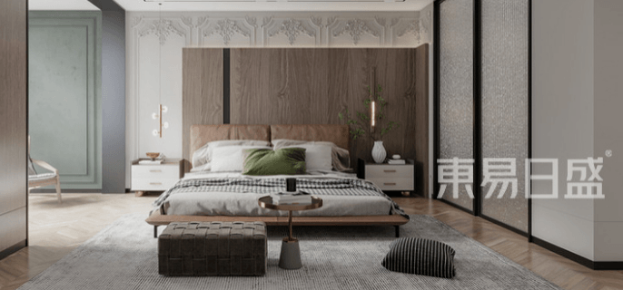 卧室选用木饰面怎么设计