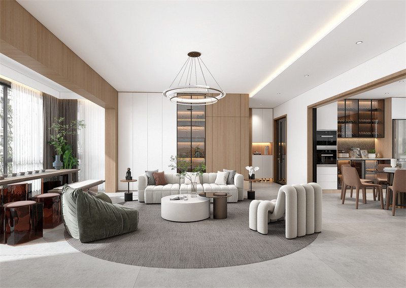 现代客厅设计：创意布置，打造舒适时尚家居空间