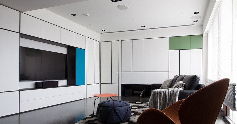 长沙小户型公寓装修如何扩大空间：使用低矮或透明隔断