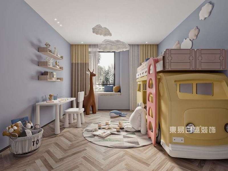 儿童房收纳空间这样设计，不仅时尚而且实用