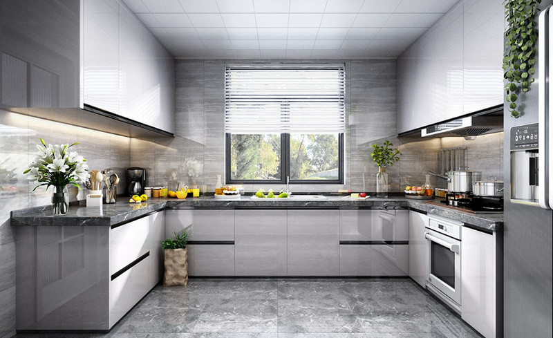 100平米现代风格装修效果图-厨房