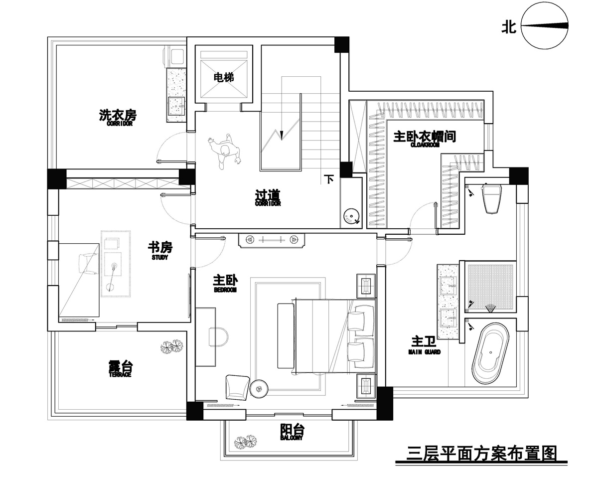 533平别墅户型图