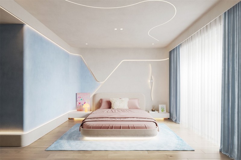 梦幻空间：探索现代卧室装修设计的创意与温馨